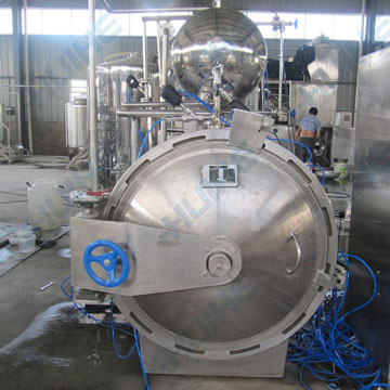 上下罐水浴式高溫高壓調理殺菌釜