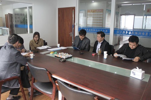 惠合與上海夾層鍋客戶洽談圖1