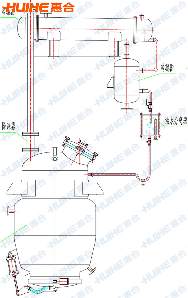 提取罐及設備附件結構圖