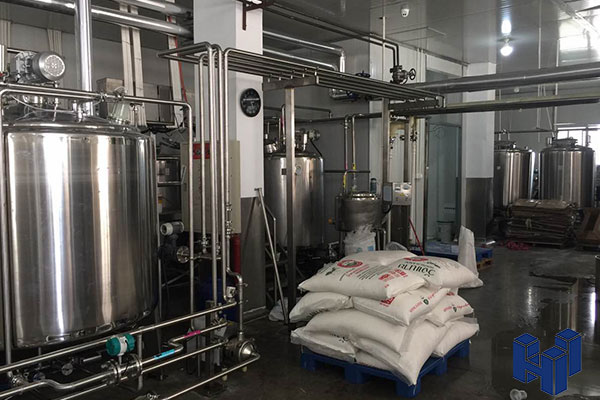 惠合茶飲料生產線-設備安裝調試圖片展示5